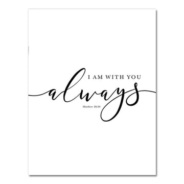 Bible Verse Canvas Print