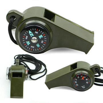 3-in-1 Emergency Survival Whistle