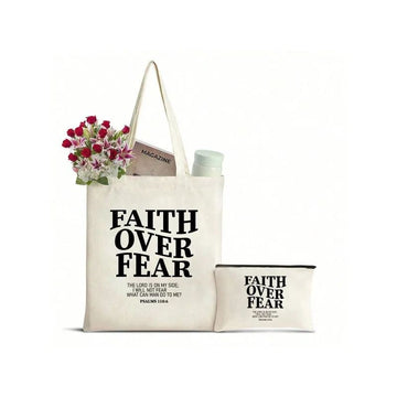 Faith Over Fear Handbag