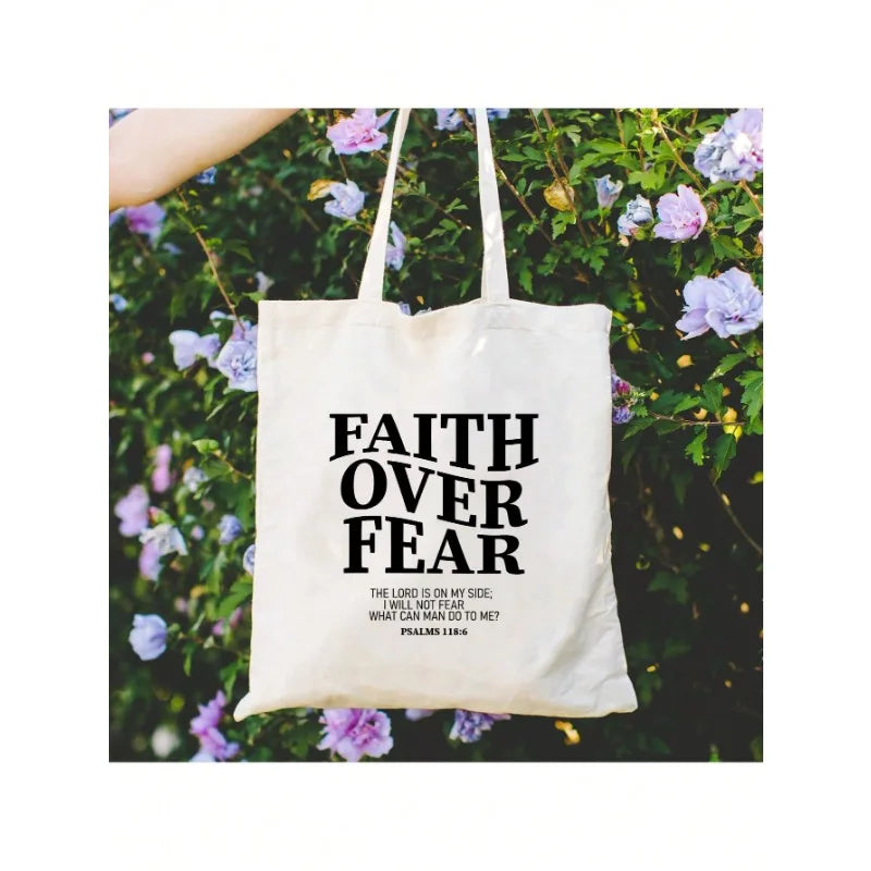 Faith Over Fear Handbag
