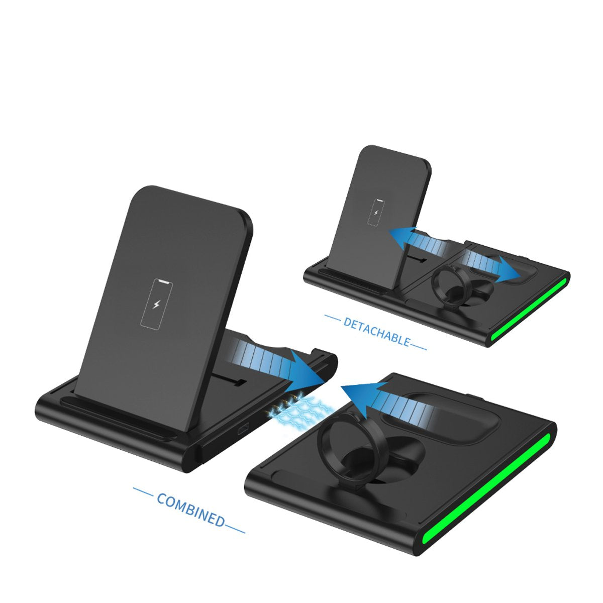 4-in-1 Wireless Magnetic Charging Station
