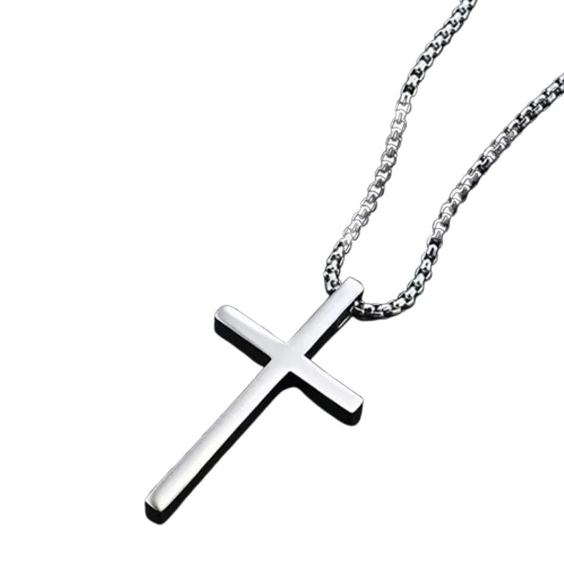 Men's Stainless Cross Necklace