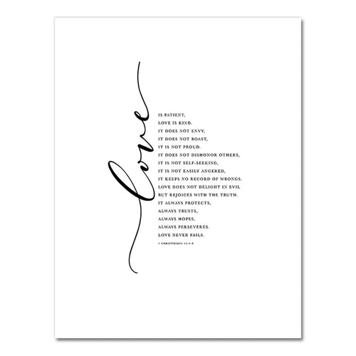 Bible Verse Canvas Print
