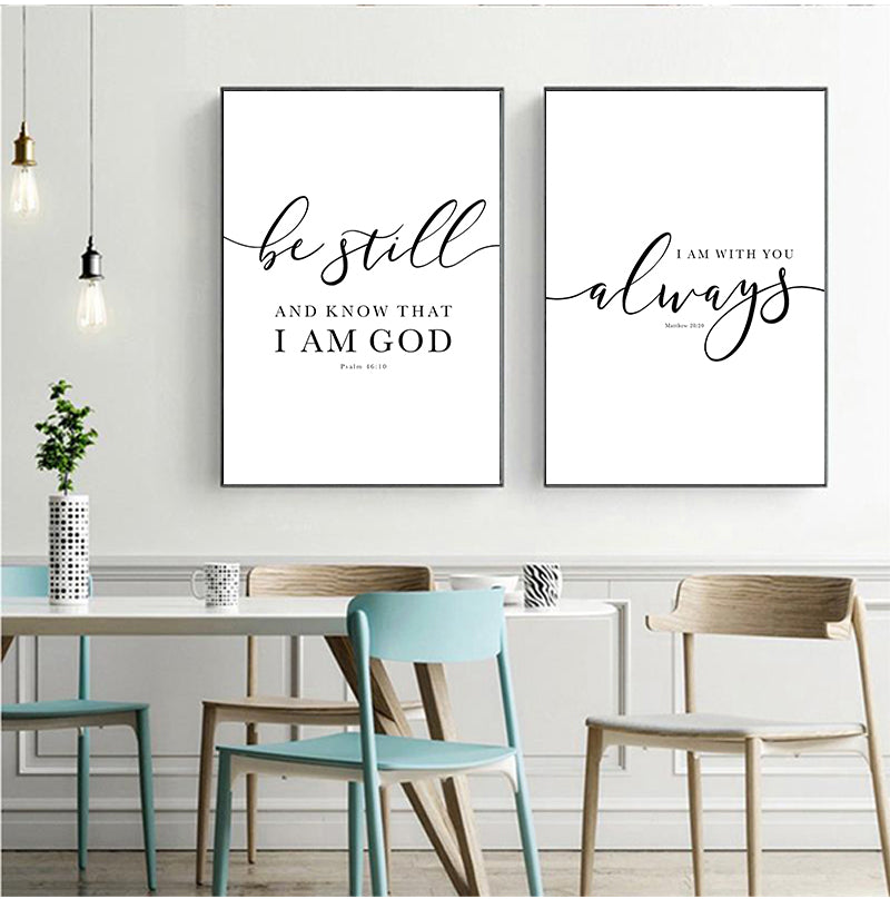 Bible Verse Canvas Print