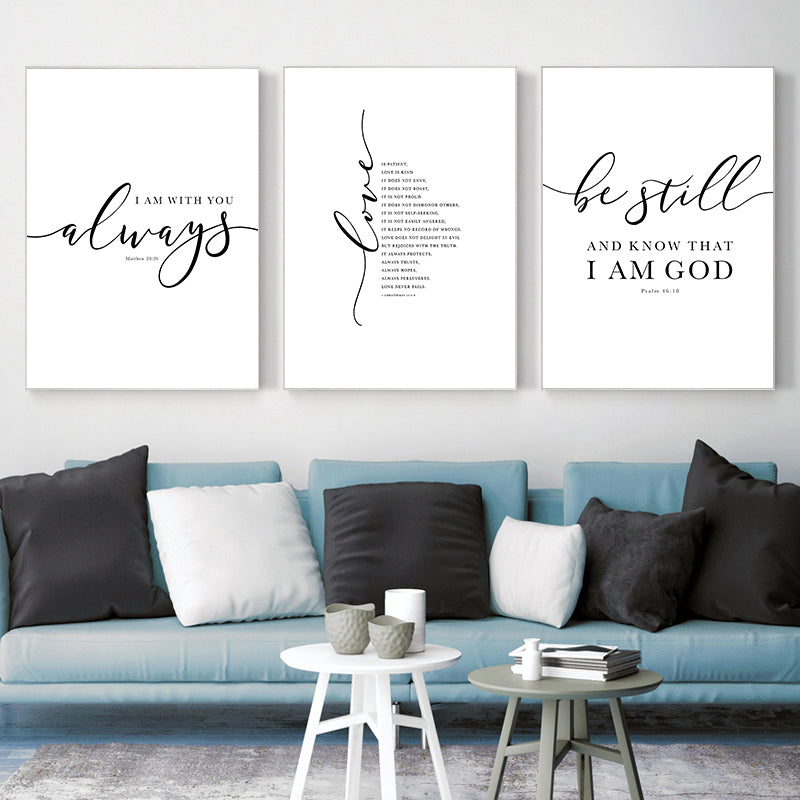 Bible Verse Canvas Print
