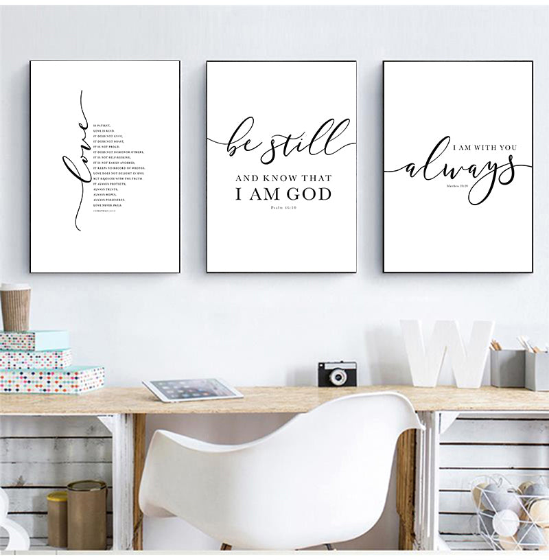 Bible Verse Canvas Print
