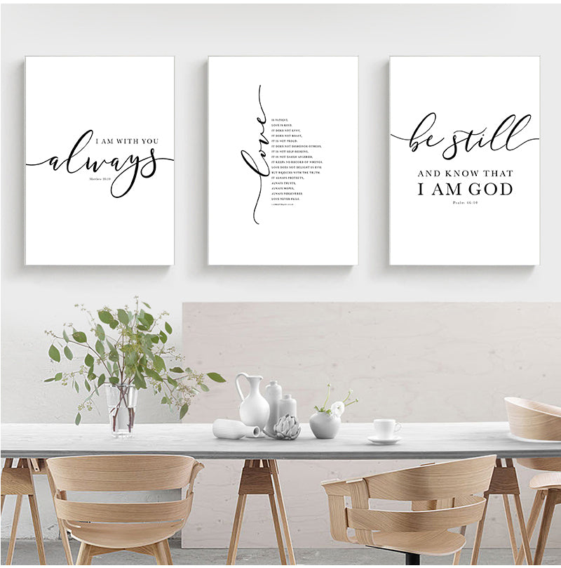Bible Verse Canvas Print