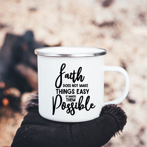 Faith Printed Coffee Mug