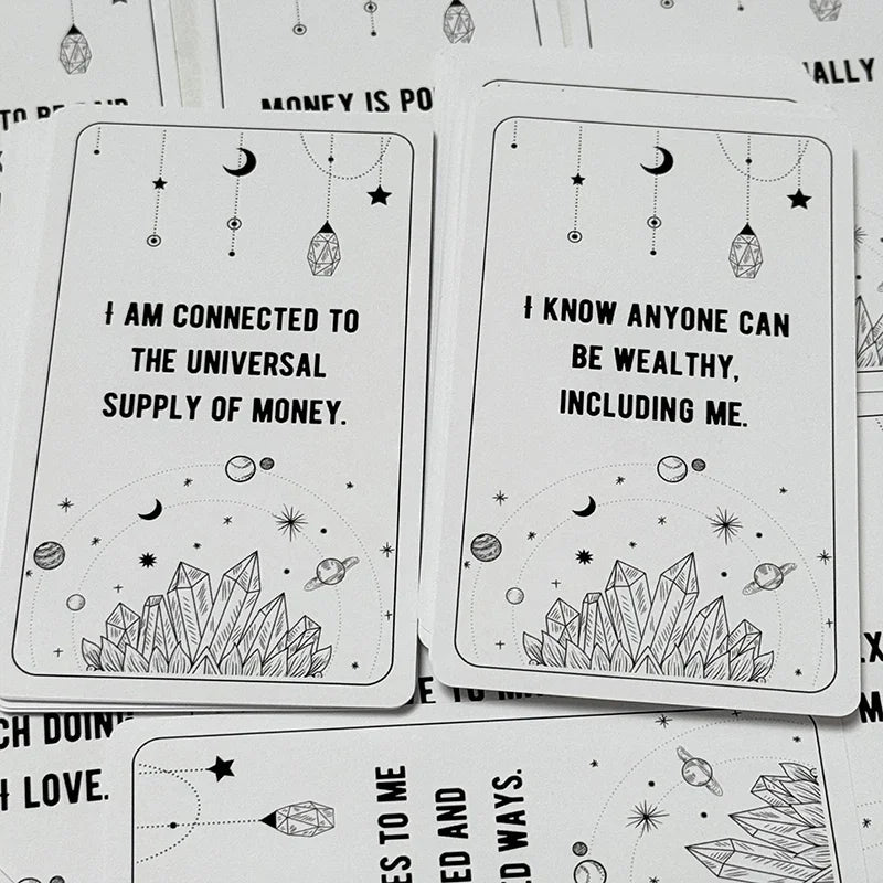 Financial Abundance Affirmation Cards