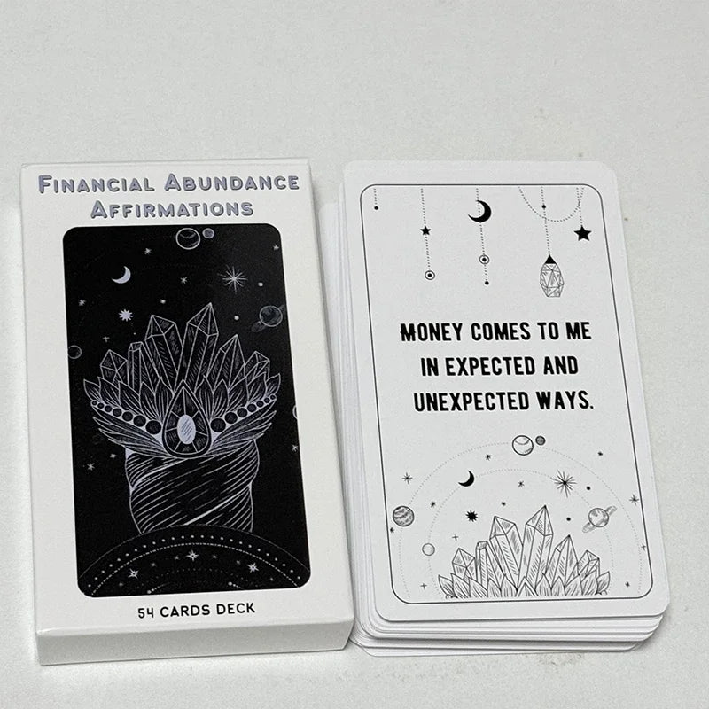 Financial Abundance Affirmation Cards