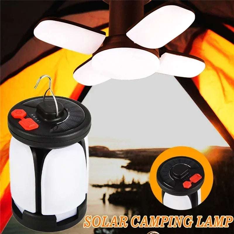 Rechargeable Solar Camping Lantern