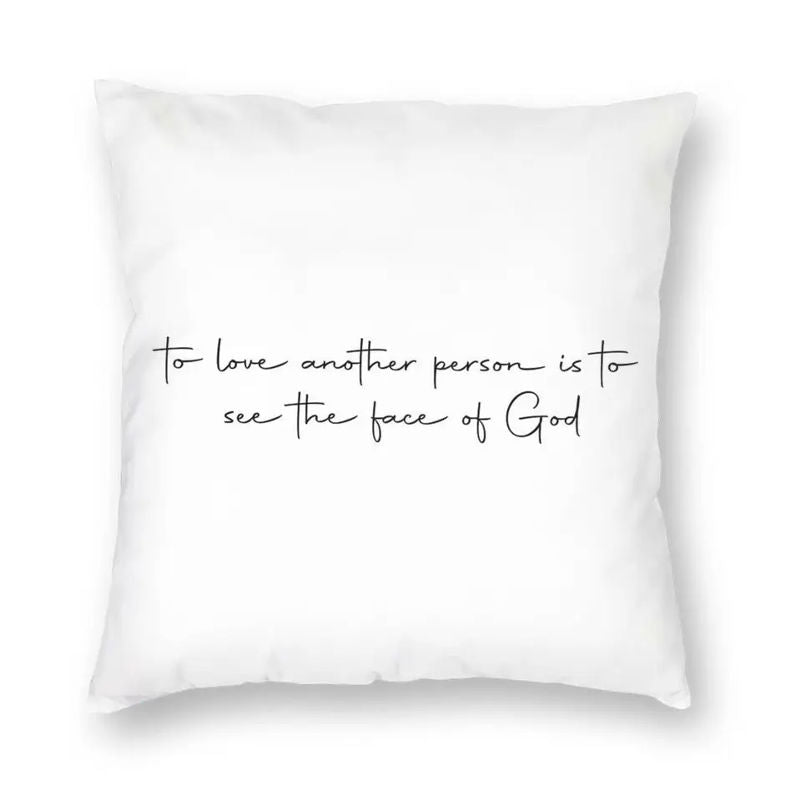 Faith Inspired Square Pillowcase