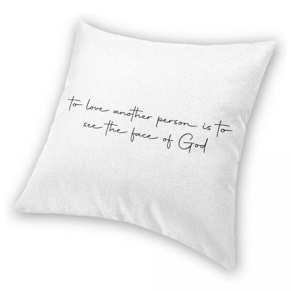 Faith Inspired Square Pillowcase