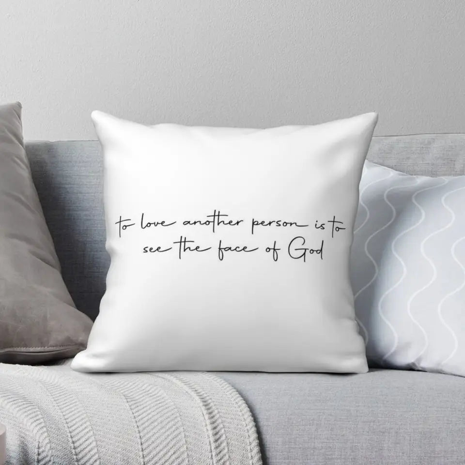 Faith Inspired Square Pillowcase