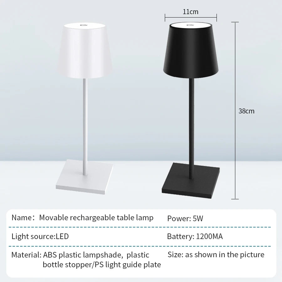 Rechargeable Touch LED Lamp