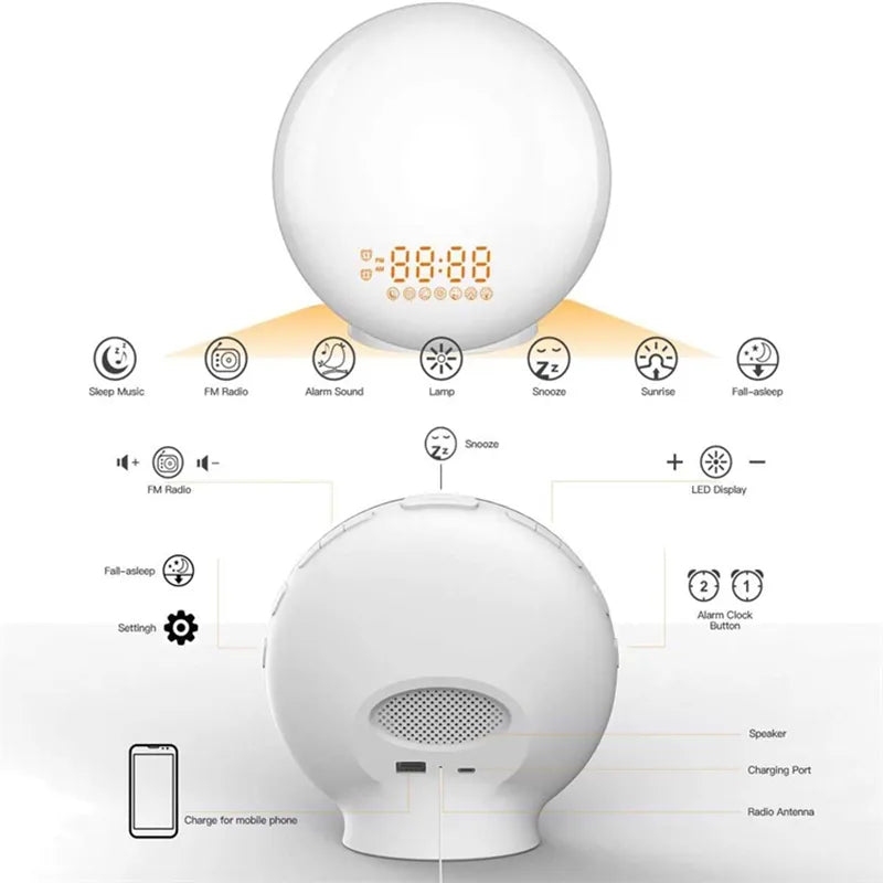Sunrise Wake Up Clock