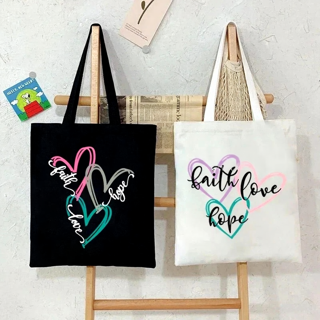 Faithful Printed Tote Bag