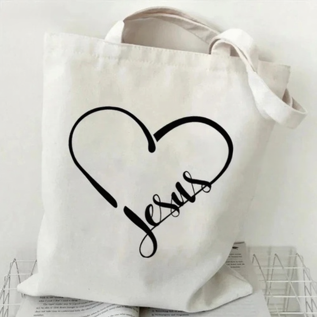 Faithful Printed Tote Bag
