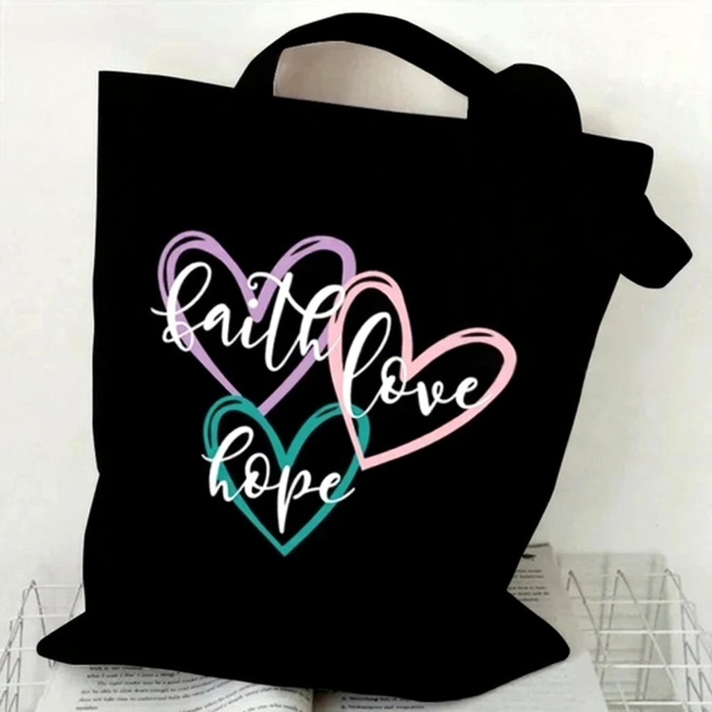 Faithful Printed Tote Bag