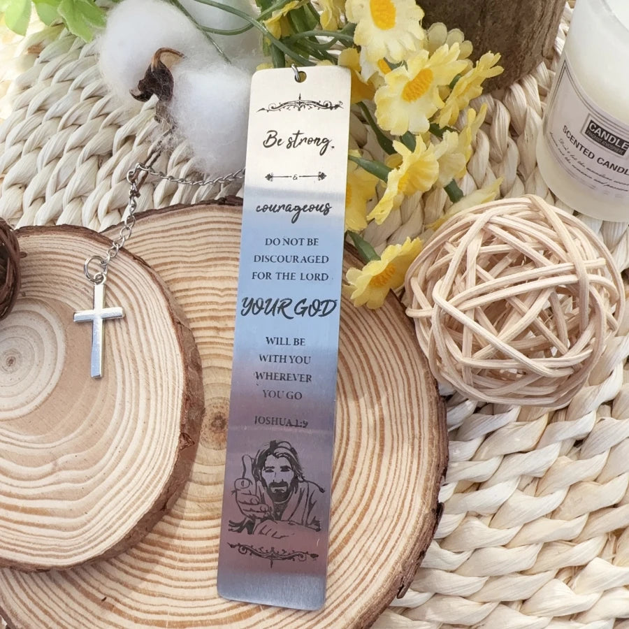 Stainless Steel Cross Bookmark