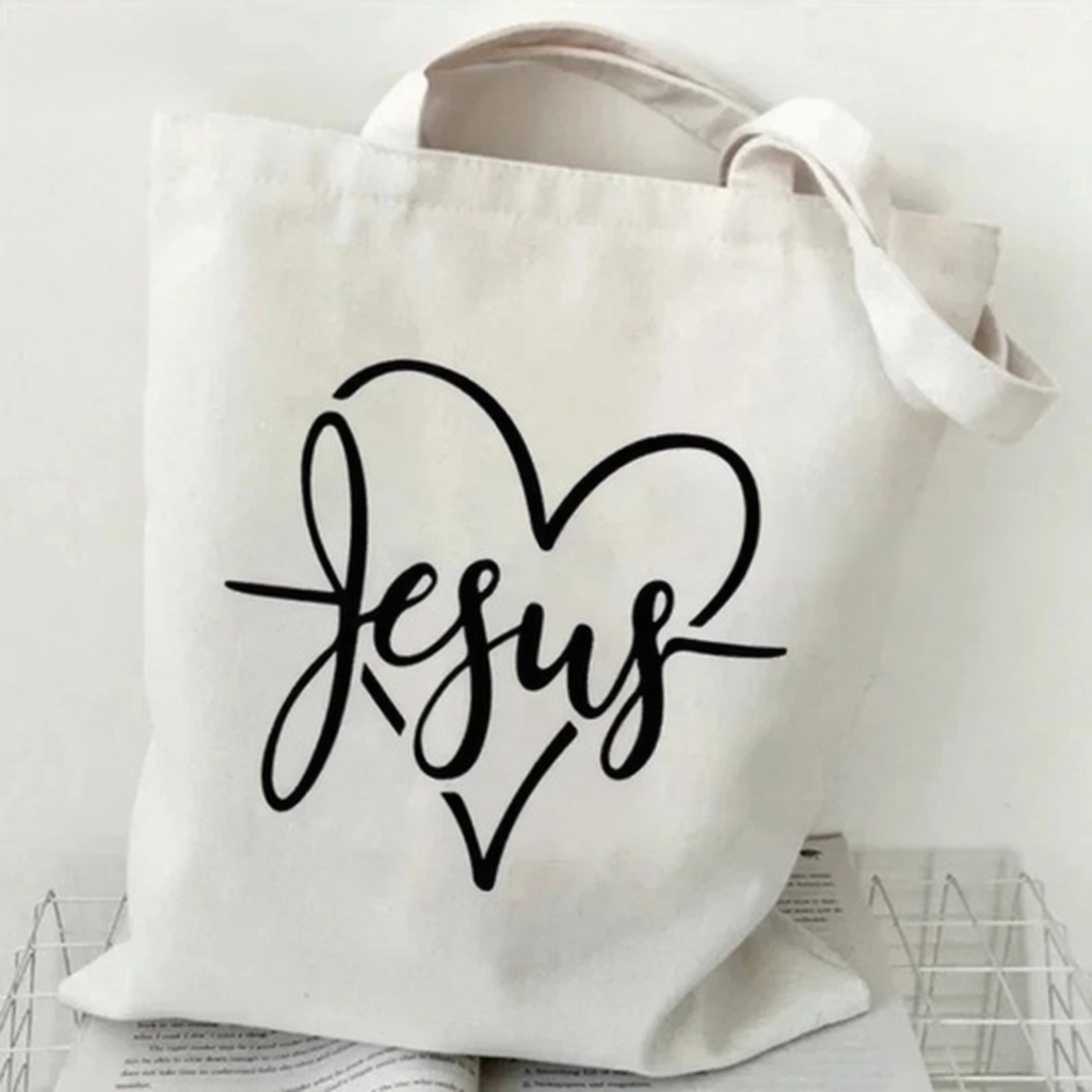 Faithful Printed Tote Bag