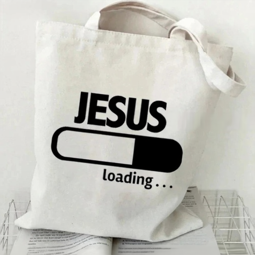 Faithful Printed Tote Bag