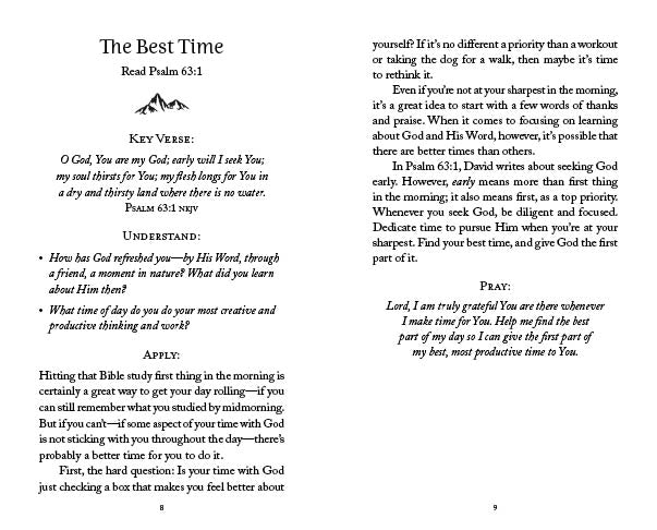 The 5-Minute Bible Study For Men