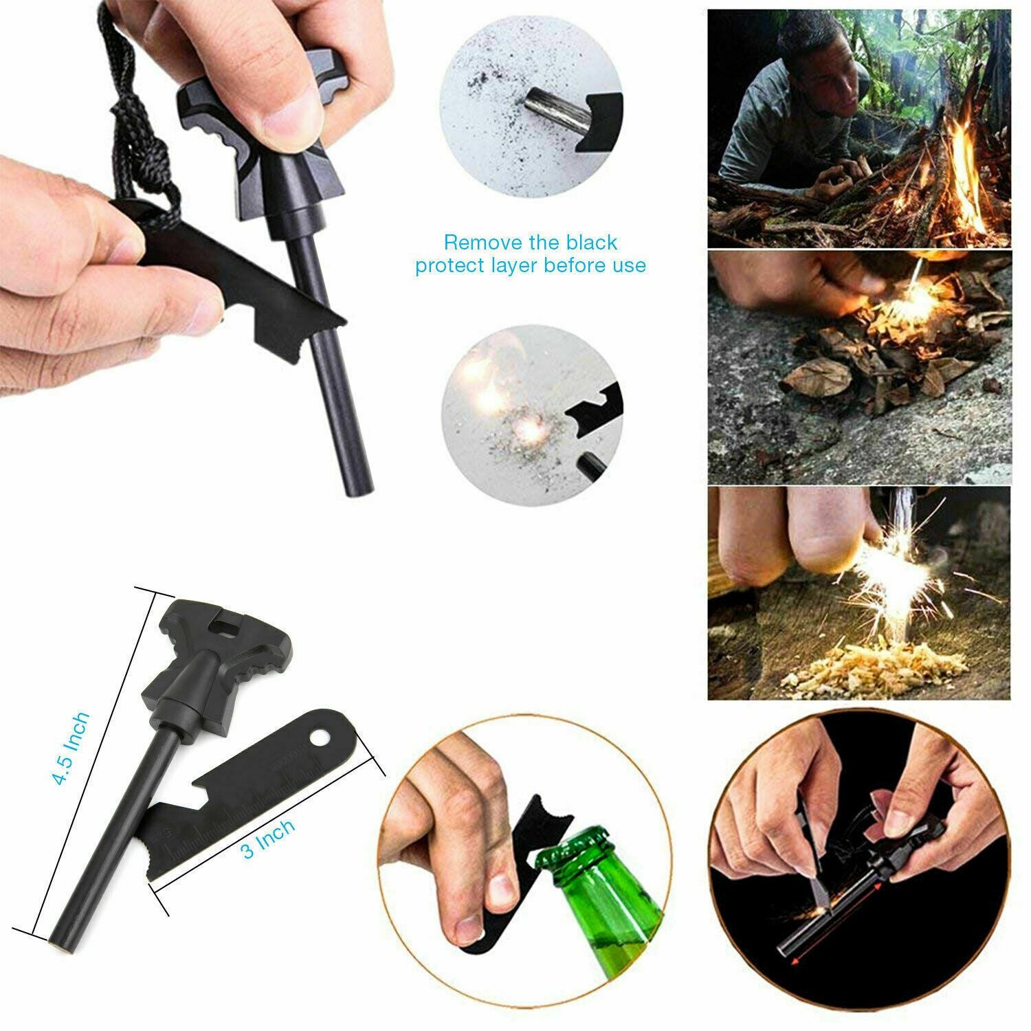 14-in-1 Survival Gear Kit